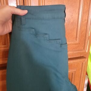 Women's Teal Flare Jeans